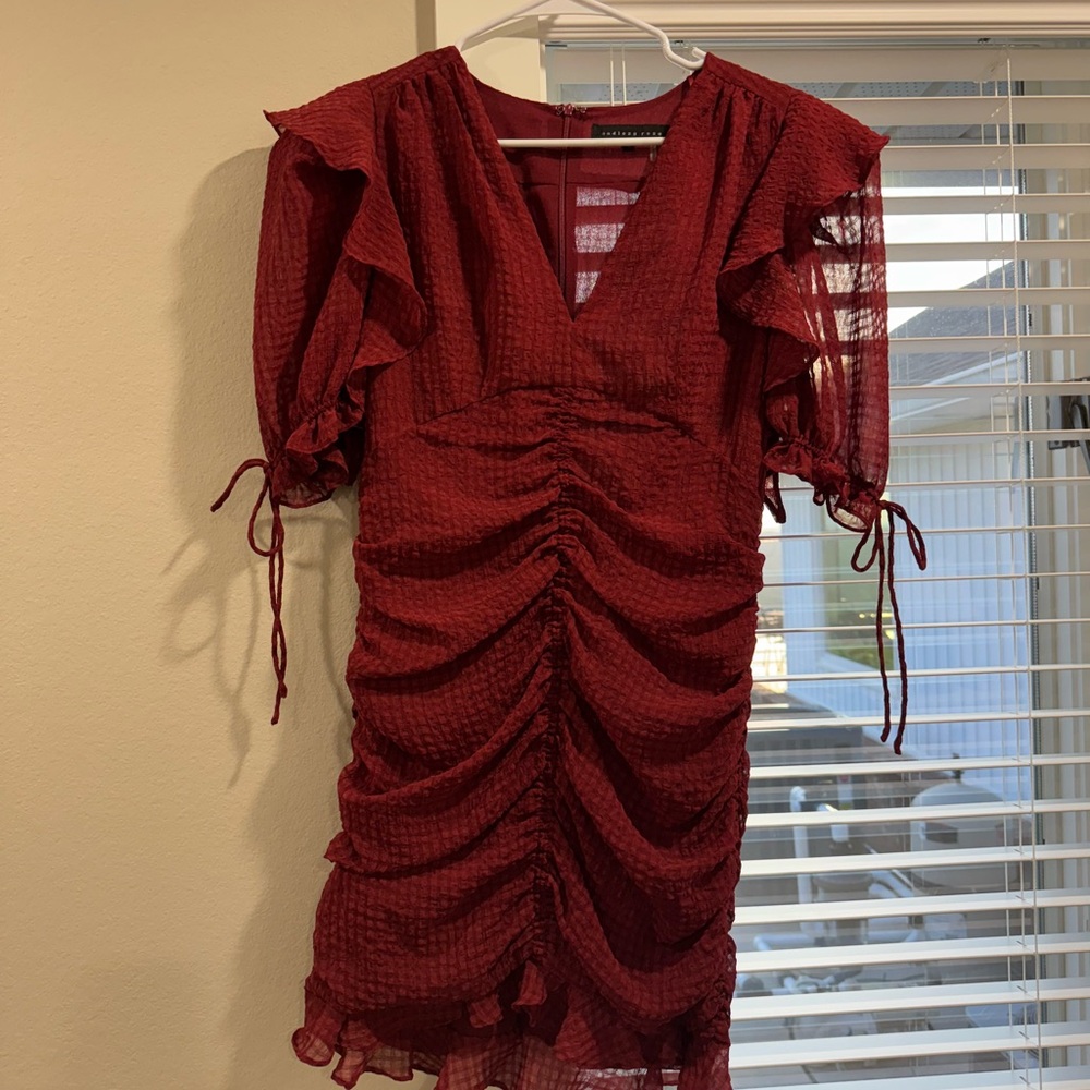 Endless Rose Ruched Dress
